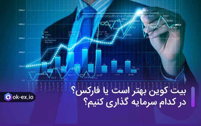 بیت کوین بهتر است یا فارکس؟ در کدام سرمایه گذاری کنیم؟