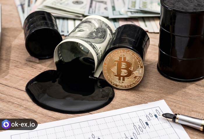 تاثیر نفت بر نحوه قیمت گذاری بیت کوین