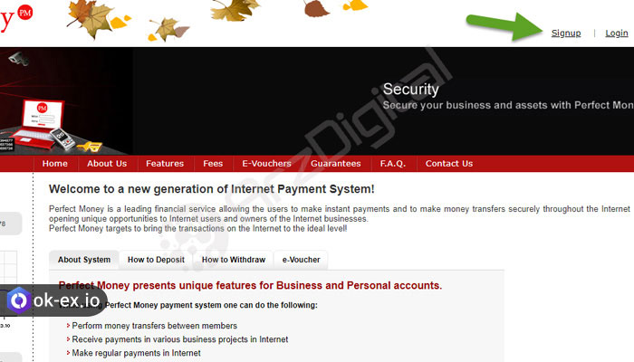 Signup