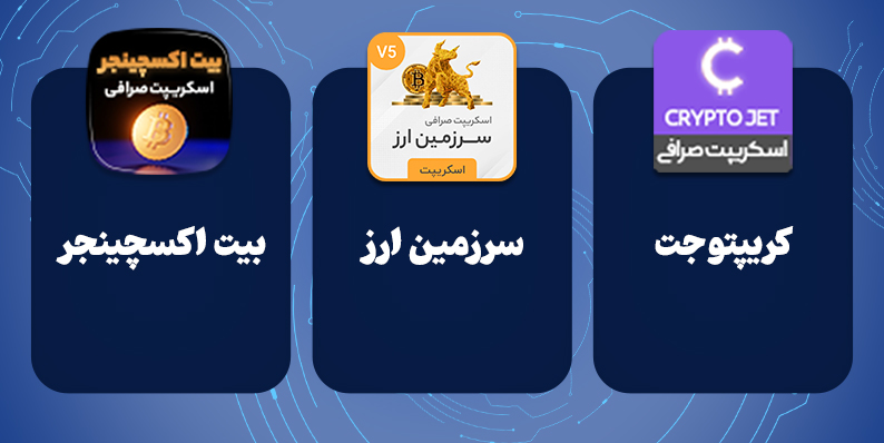 اسکریپت طراحی سایت ارز دیجیتال