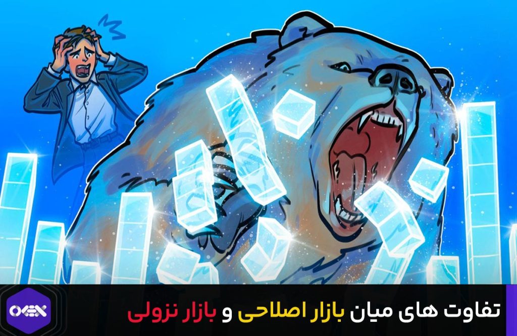 تفاوت های بازار اصلاحی و بازار خرسی (نزولی)