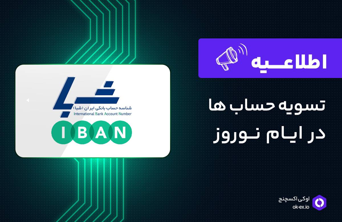 اطلاعیه تسویه حساب ها در ایام نوروز
