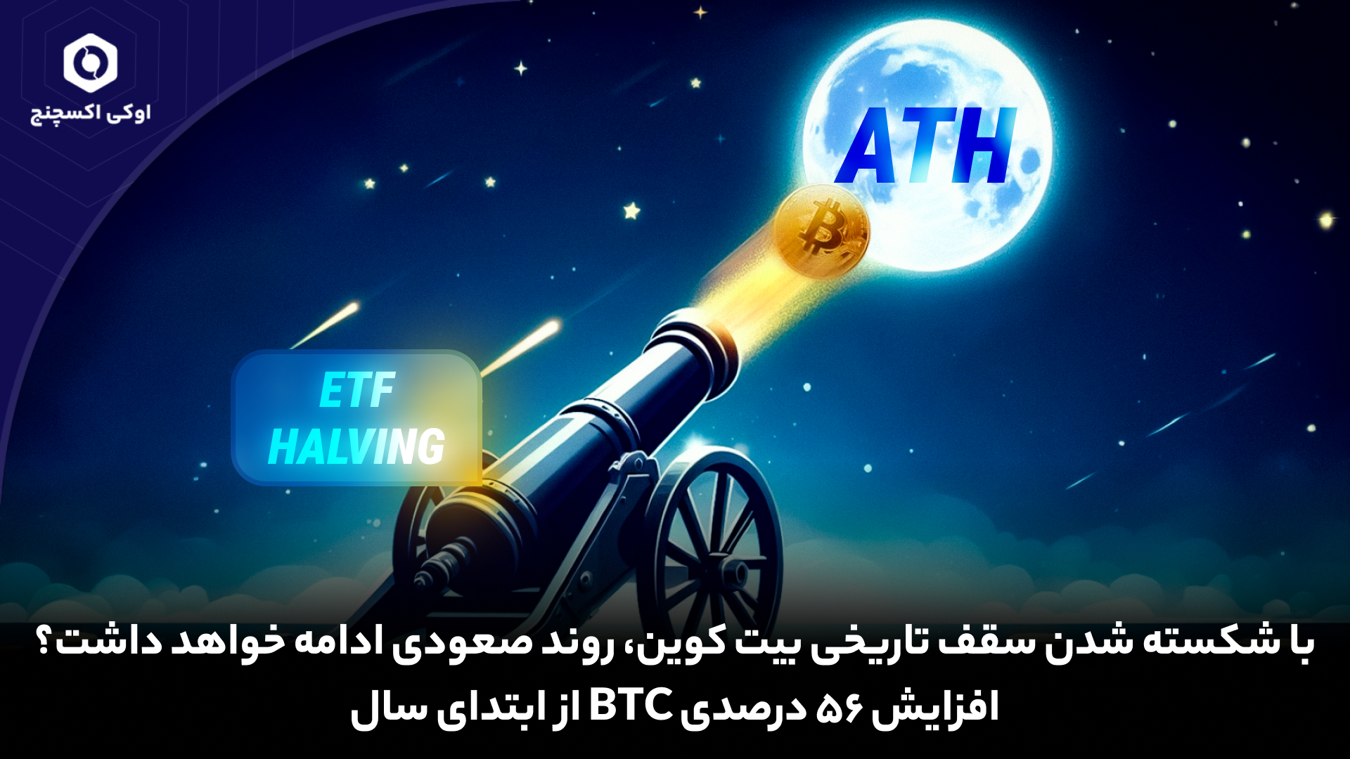 رشد قیمت بیت کوین پس از عبور از سقف تاریخی