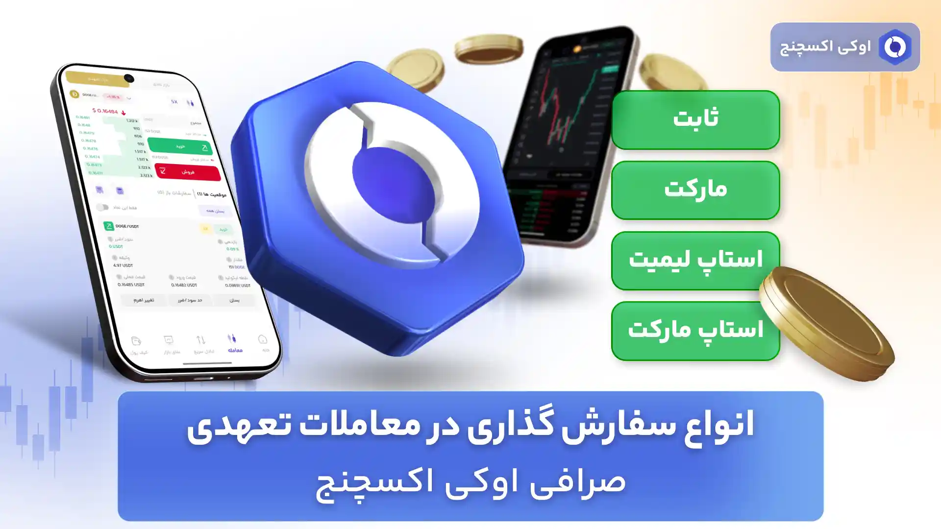 آموزش انواع سفارش گذاری در اوکی اکسچنج